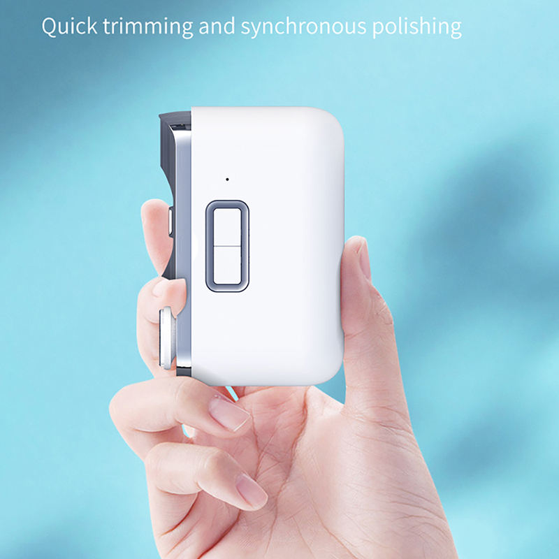 Electric Nail Clippers Trimmers Blades Luxury Professional Electric Manicure Predicure Kit Set Stainless Steel Baby Nail Clipper