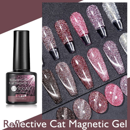 Laser Cat's Eye Gel Nail Polish