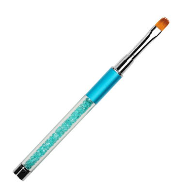 Manicure tool crystal engraved phototherapy pen Painted drawing line gradient point flower pen