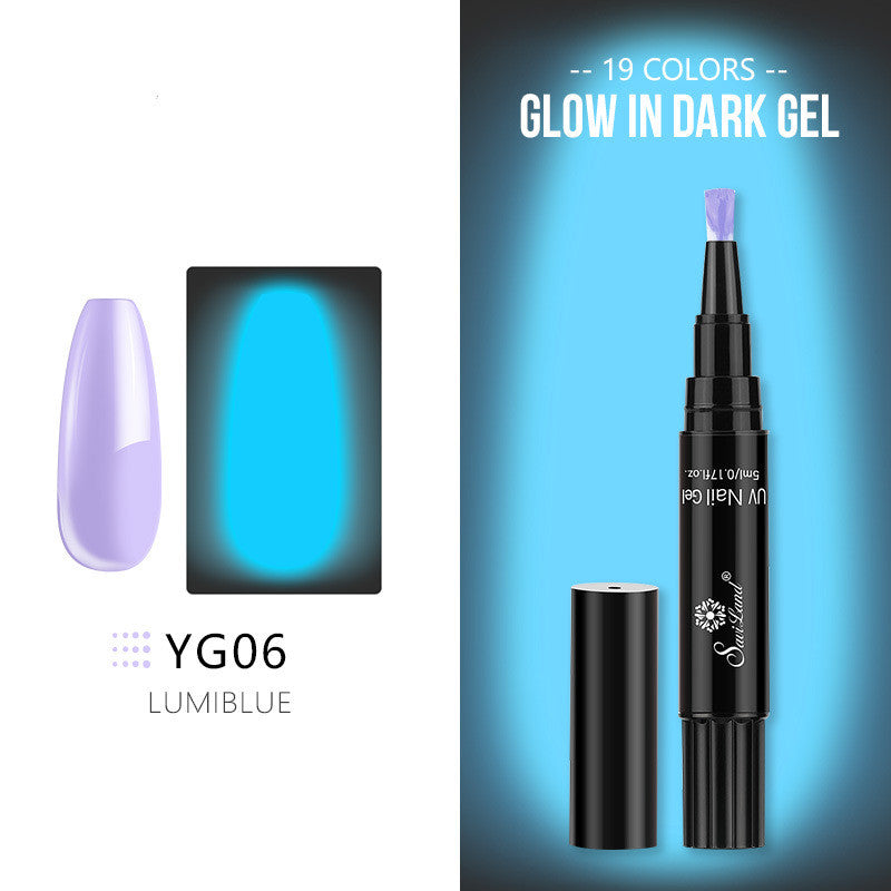 5ml pen-type nail art luminous glue