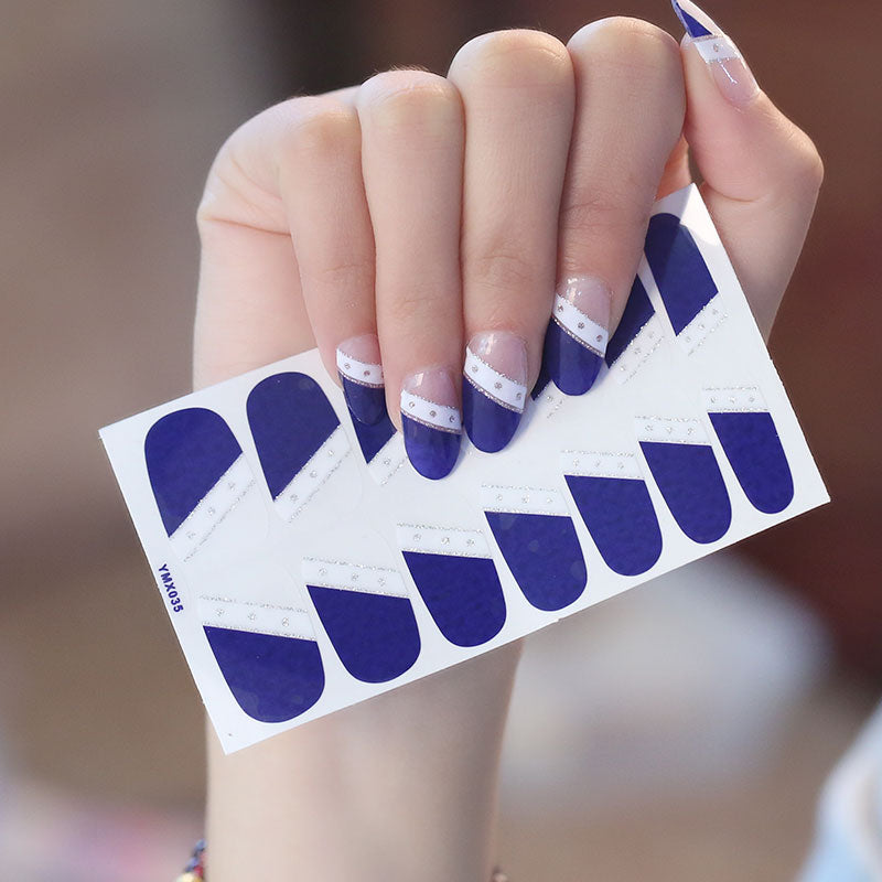 Waterproof nail stickers