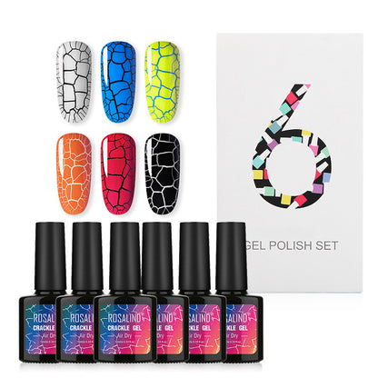 Nail crack glue set 6 colors