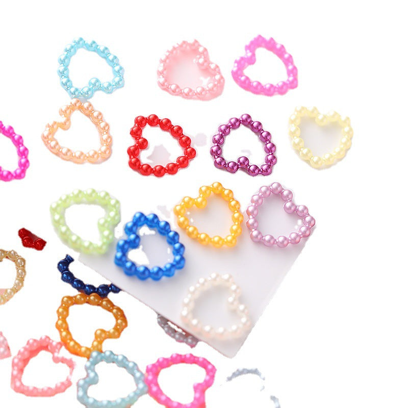 Lady's Plastic Nail Art  Beads