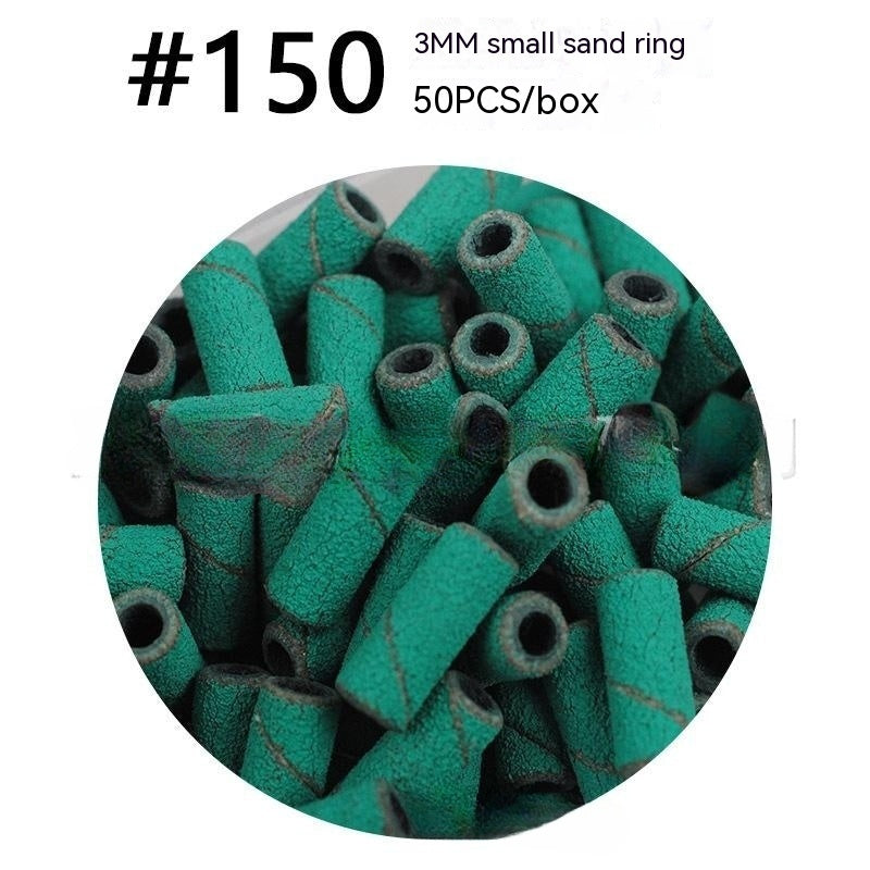 3mm Color Mini Nail Polishing Exfoliating Sand Ring