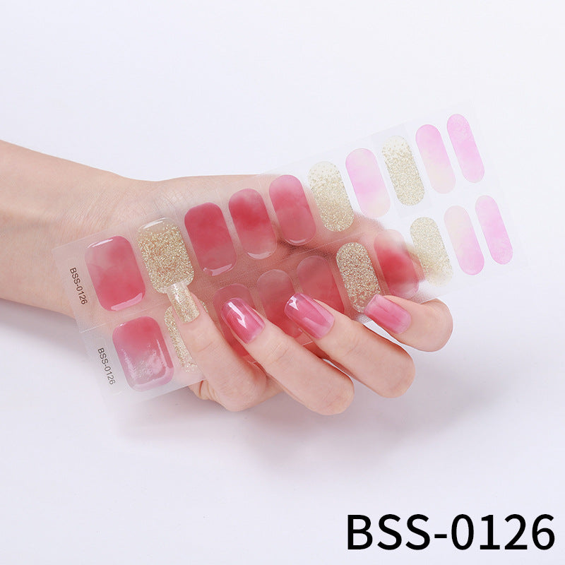 Gel Nail Stickers Phototherapy European And American Nail Sticker