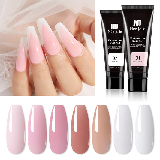 Nail Extension Glue 15ml Paperless Crystal Gel UV