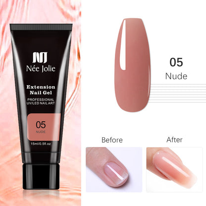 Nail Extension Glue 15ml Paperless Crystal Gel UV