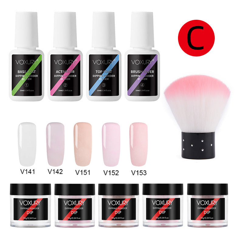 Nail infiltration powder set
