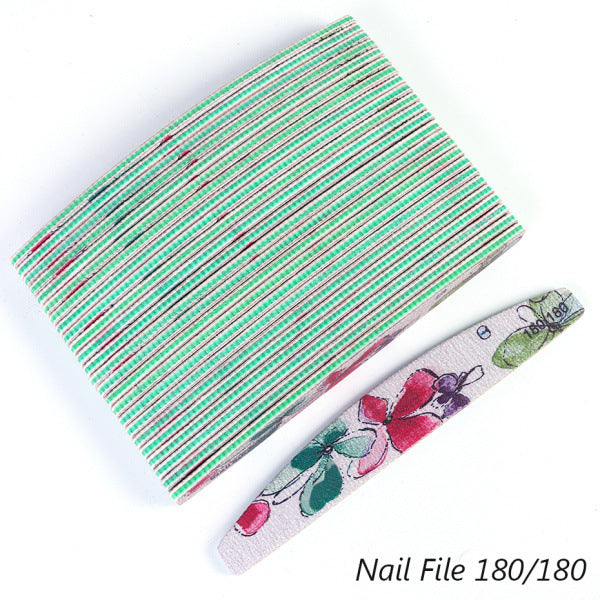 25 Water washable nail repair and care sanding nail file