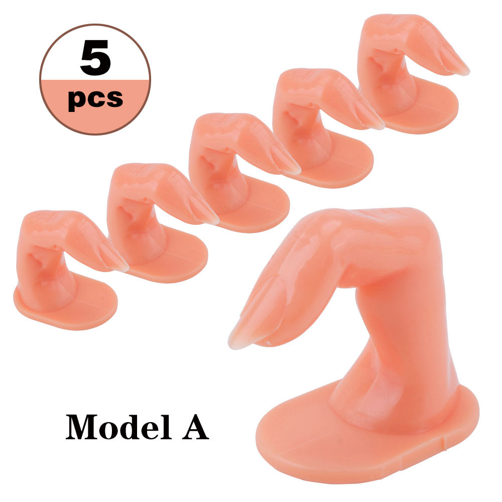 Simulation Of Finger Bending Of Model Inserting Nail Display Stand