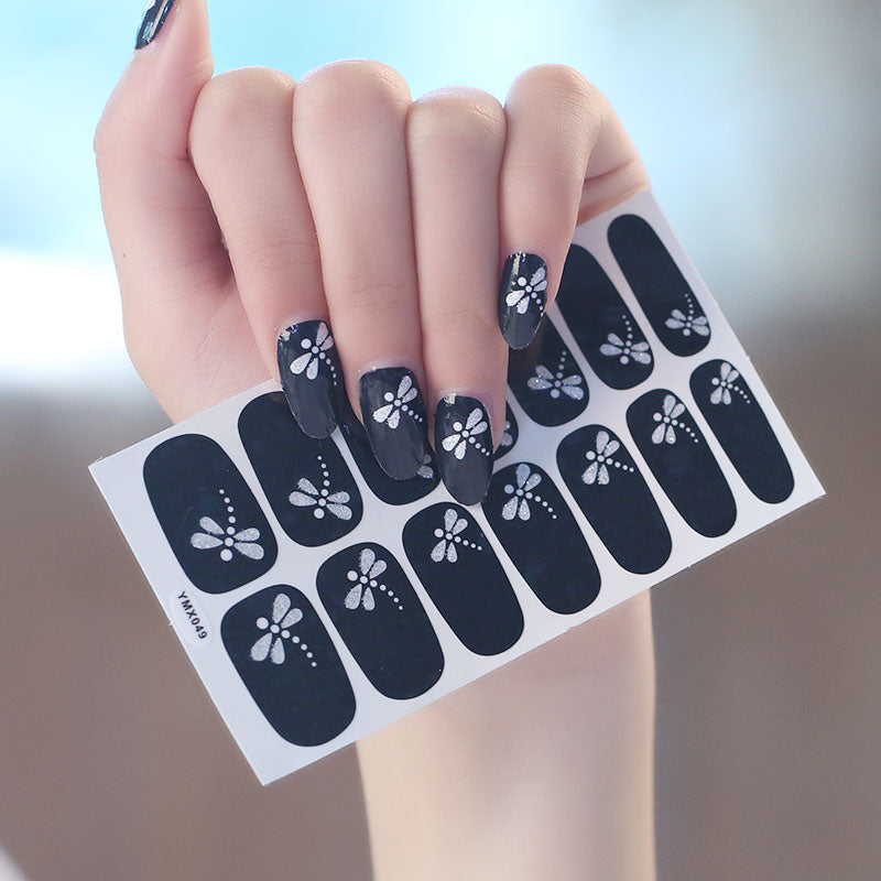 Waterproof nail stickers