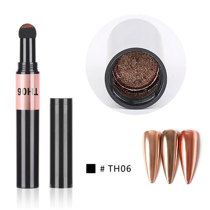 New Hot 6 Color Nail Air Cushion Powder Pen