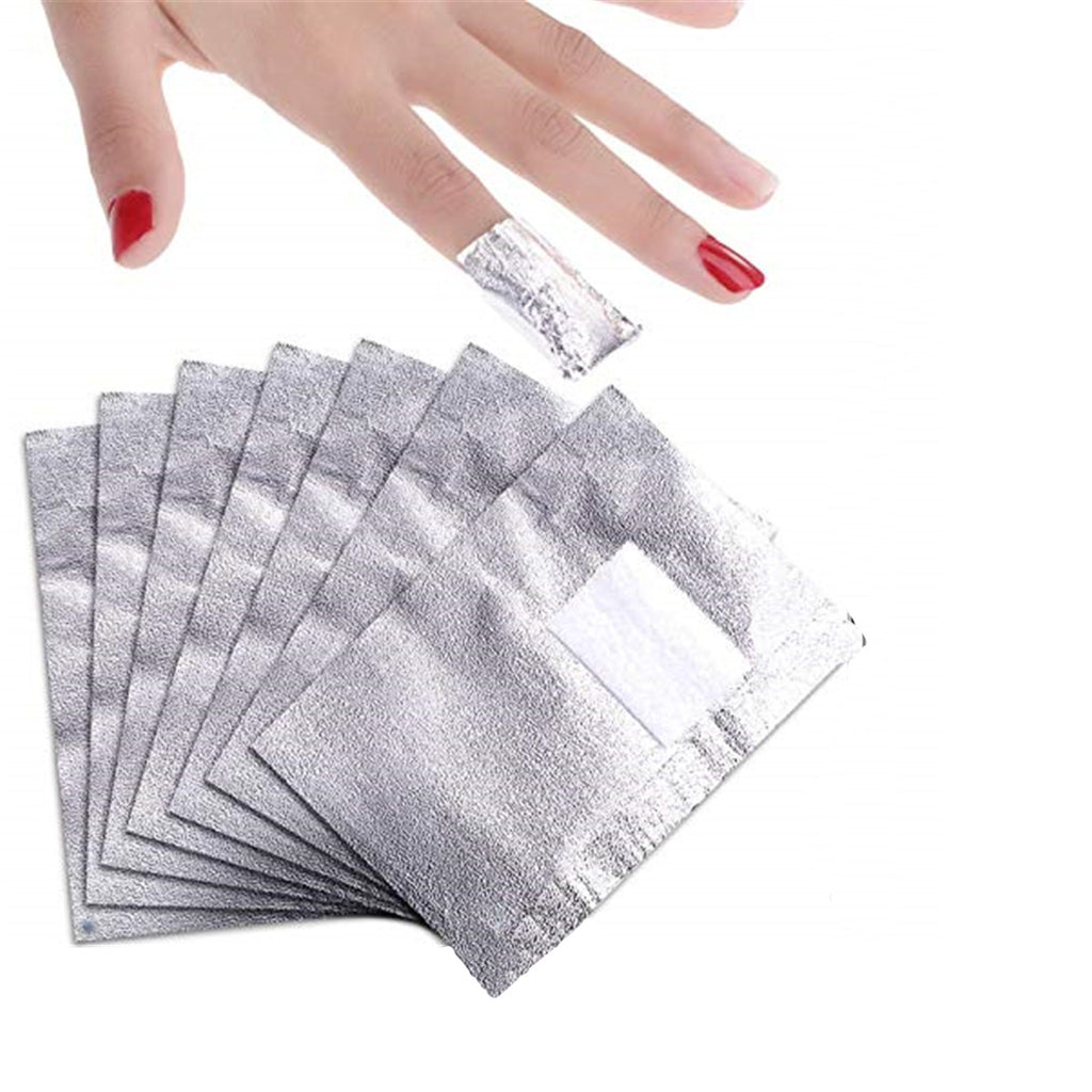 100 pieces of embossed tin foil bag