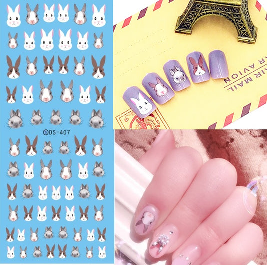 Nail Polish Glue Jewelry Tool Letter Sticker