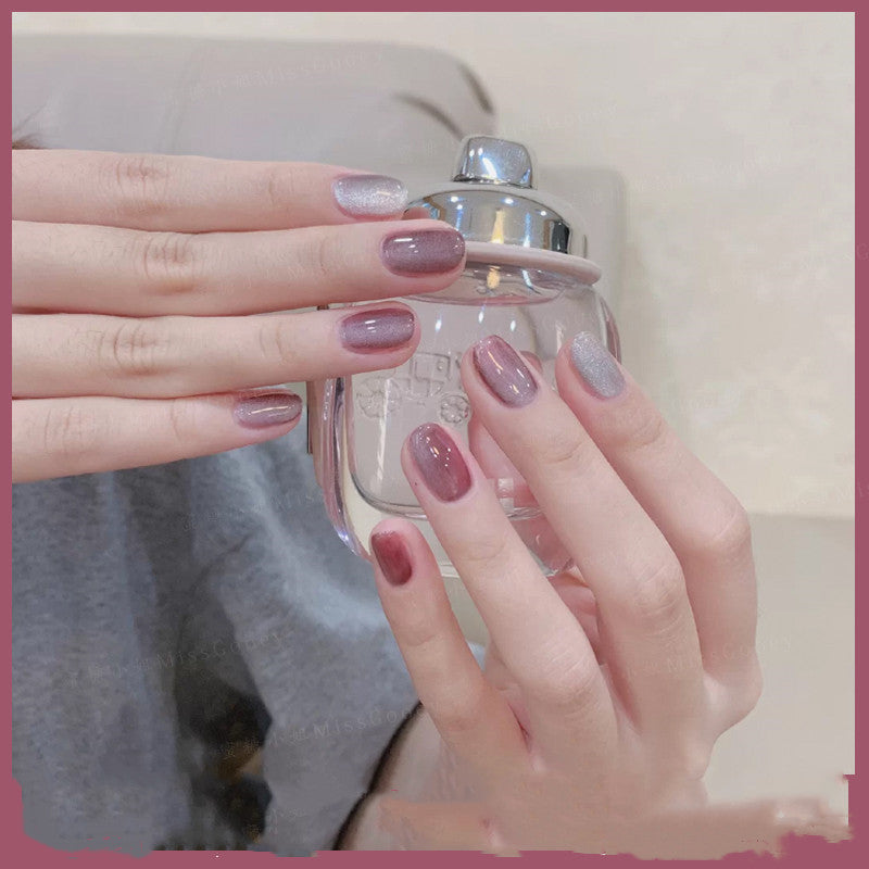 Milk tea spar cat eye nail polish 7ml