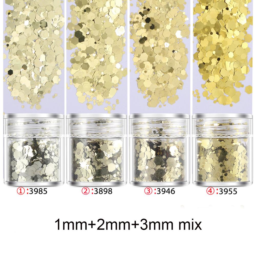 Manicure Accessories Sequins Laser Nail Polish Color Matching