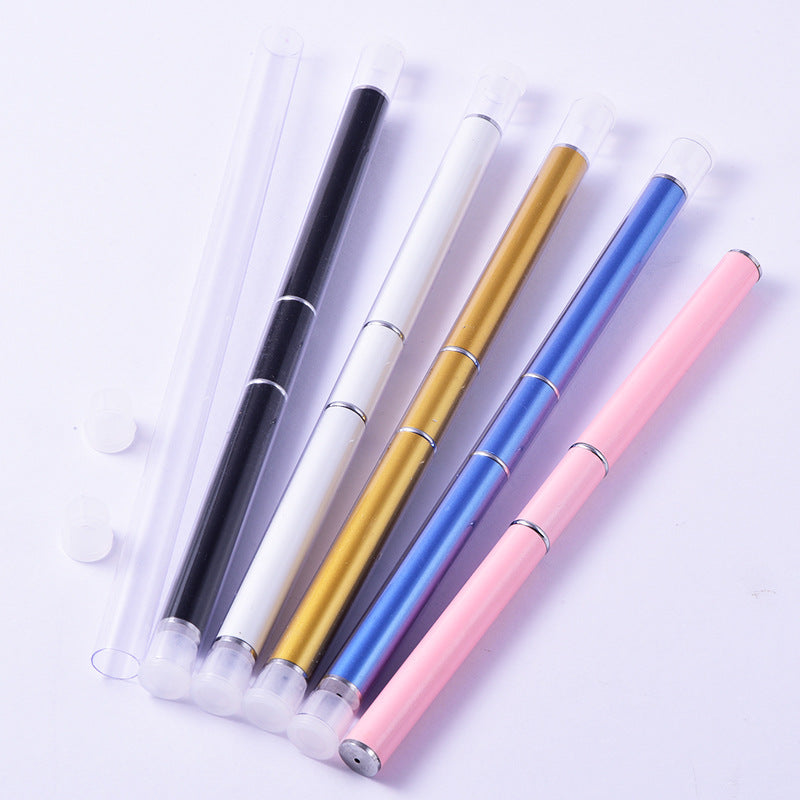 Double-head Metal Nail Point Drill Pen