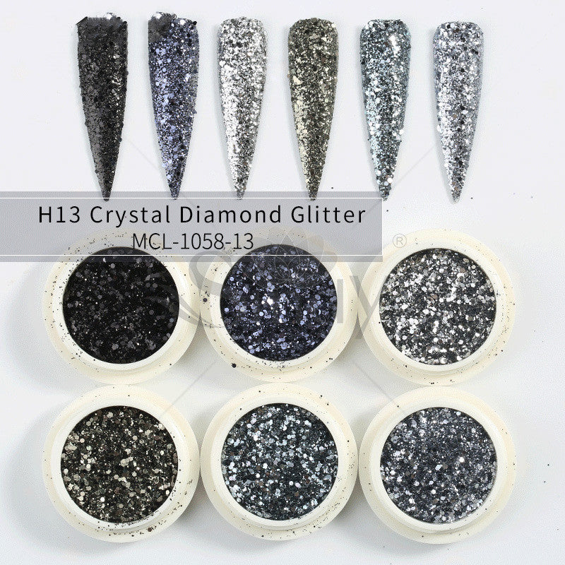 Glitter Set Mermaid Aurora Nail Powder