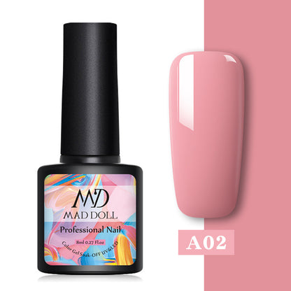 Nail polish phototherapy adhesive