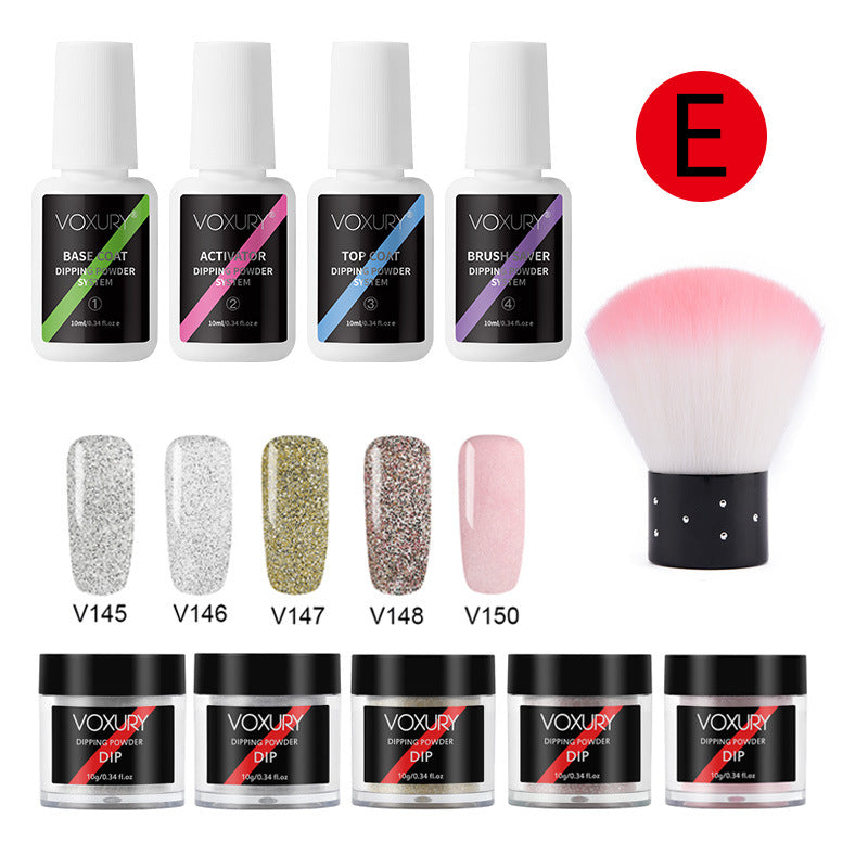 Nail infiltration powder set