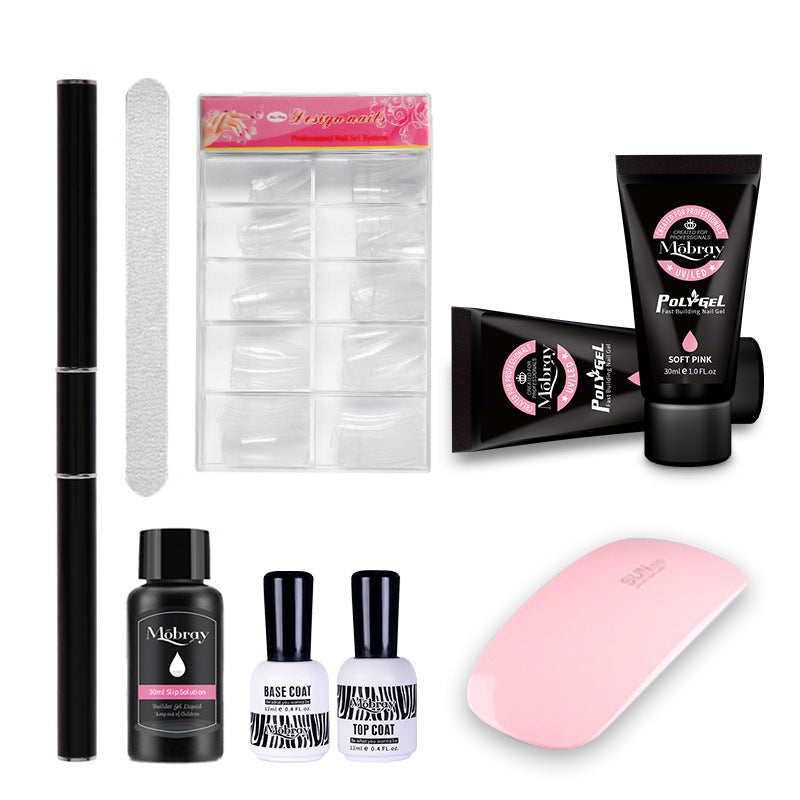 Nail extension gel set