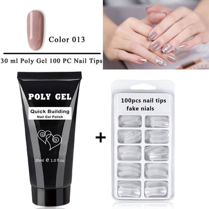 Phototherapy Crystal Extension Glue Plus Nail Mold Set