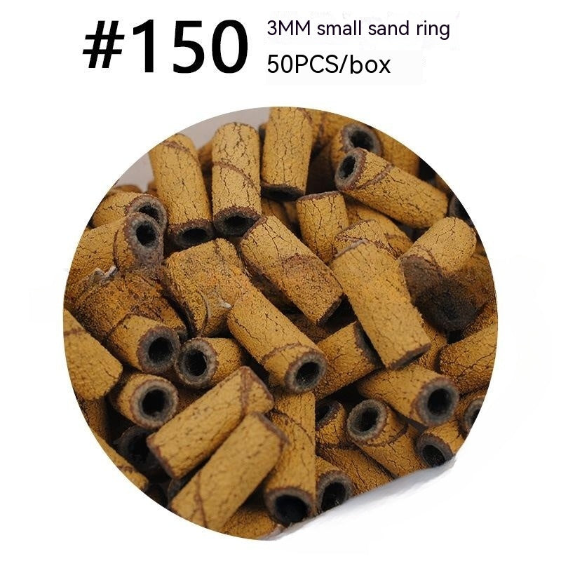 3mm Color Mini Nail Polishing Exfoliating Sand Ring