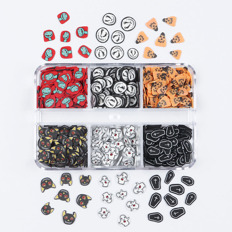 6x grid Boxed Holiday Polymer Ornament