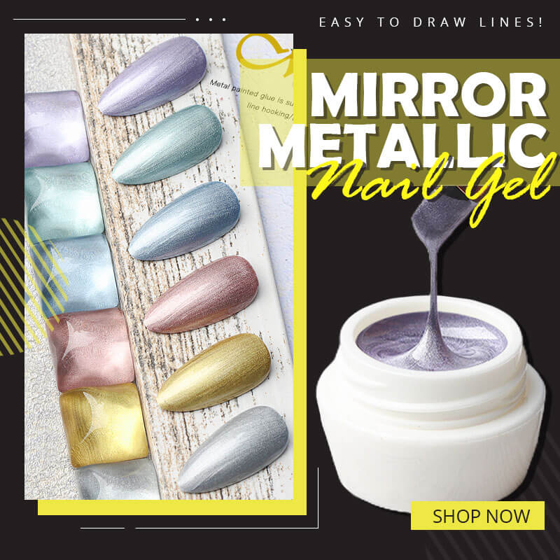 Japanese Jelly Gilt Painted Mirror French Nail Polish Glue