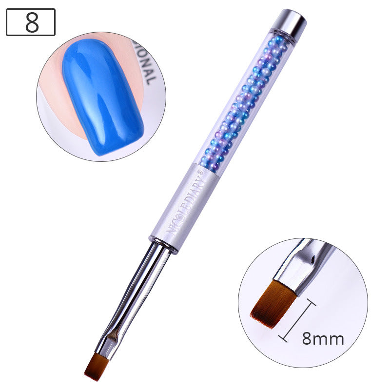 NICOLE Diary UV Nail Brush Tool Set