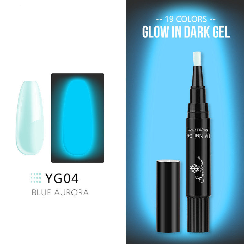 5ml pen-type nail art luminous glue