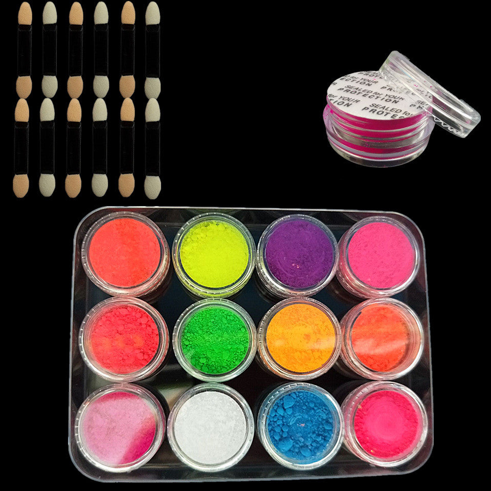 Glitter Set Mermaid Aurora Nail Powder