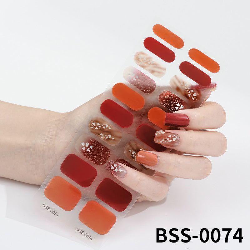 Gel Nail Stickers Phototherapy European And American Nail Sticker