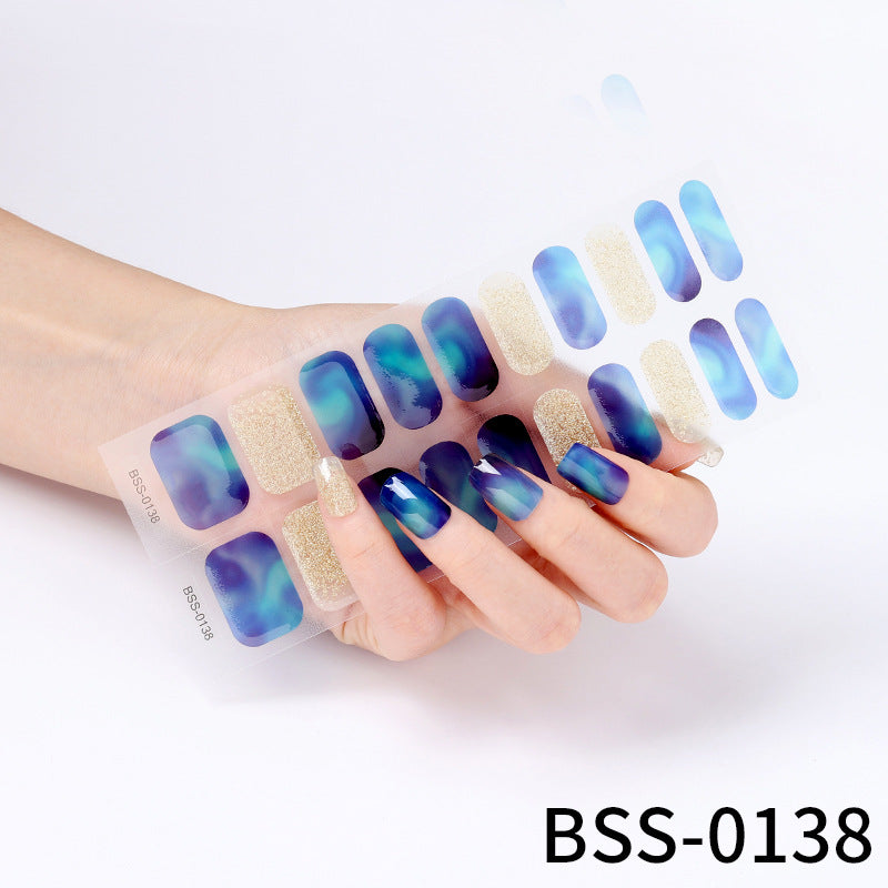 Gel Nail Stickers Phototherapy European And American Nail Sticker