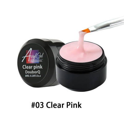 Nail crystal extension glue