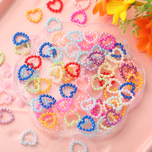 Lady's Plastic Nail Art  Beads