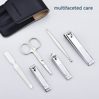 Stainless Steel Nail Clippers 6-piece Set