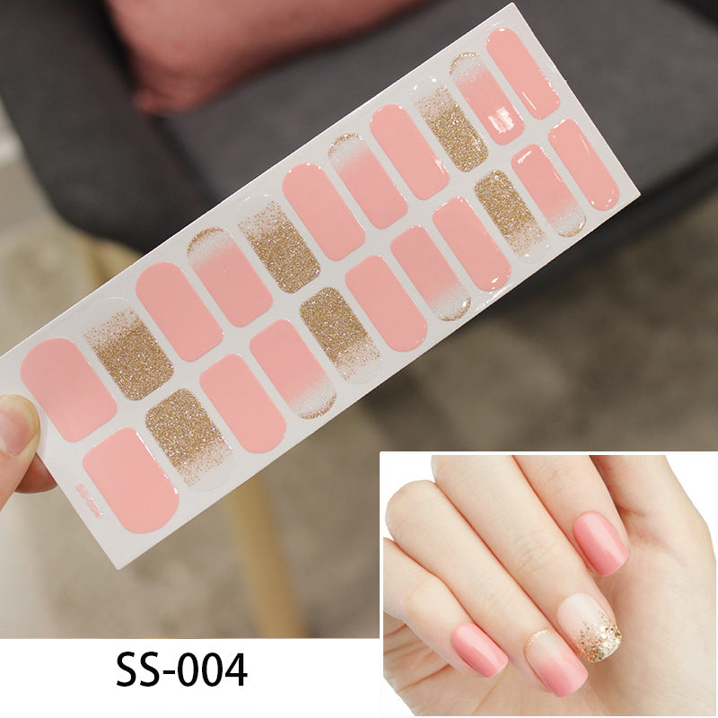 Laser Safe Waterproof Nail Glitter Sticker