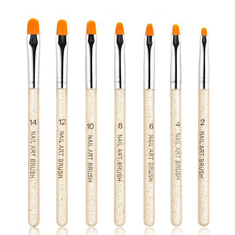 Nail Brush 7pcs round head light therapy pen