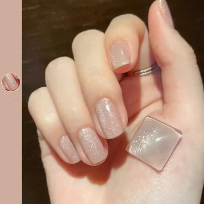 Milk tea spar cat eye nail polish 7ml