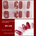 Baking-free Gel Three-dimensional Nail Stickers Full Paste Waterproof And Durable