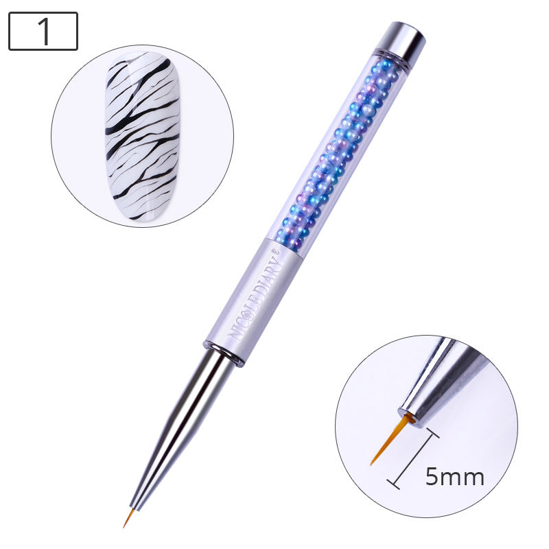 NICOLE Diary UV Nail Brush Tool Set