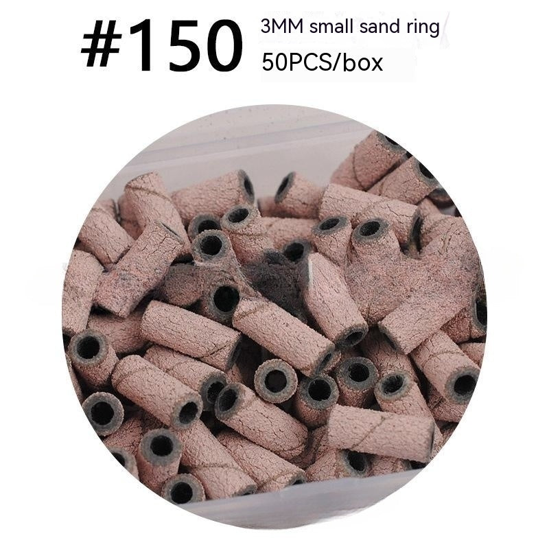 3mm Color Mini Nail Polishing Exfoliating Sand Ring