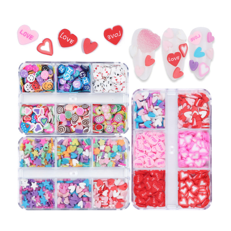 6x grid Boxed Holiday Polymer Ornament