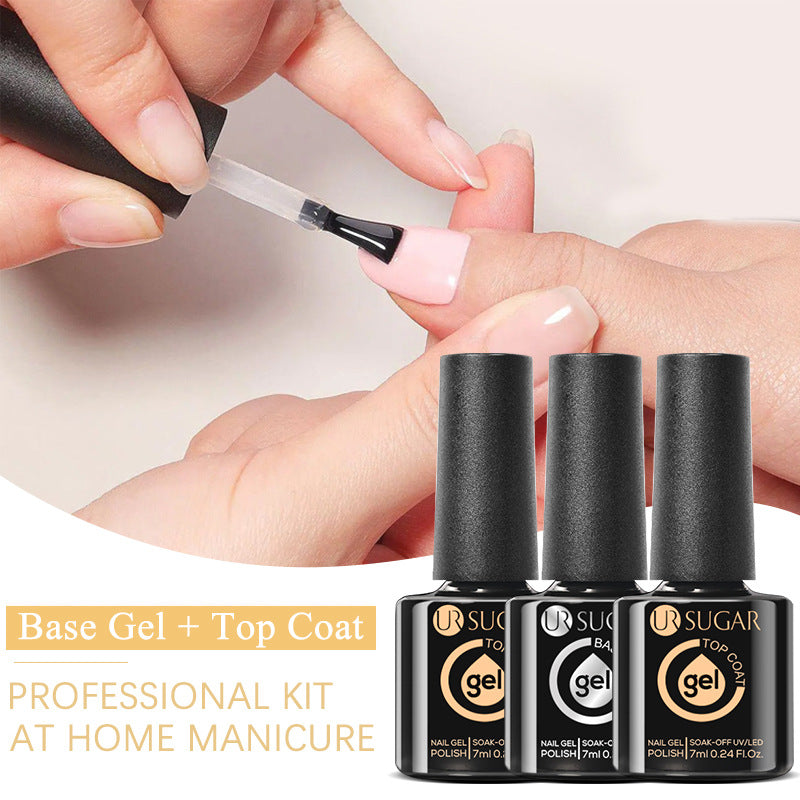Detachable Phototherapy Nail Polish Adhesive Reinforced Adhesive Wash-free Sealing Layer