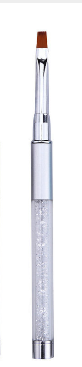 Manicure tool crystal engraved phototherapy pen Painted drawing line gradient point flower pen