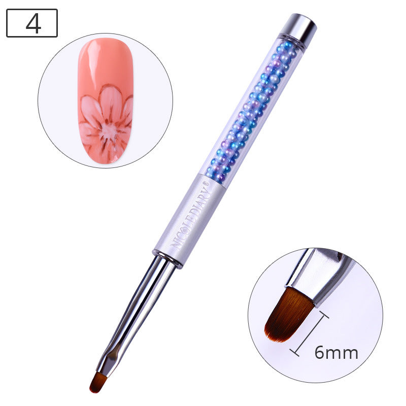 NICOLE Diary UV Nail Brush Tool Set