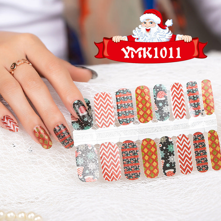 Nail Stickers Snowflake Nail Decals Christmas Nail Stickers
