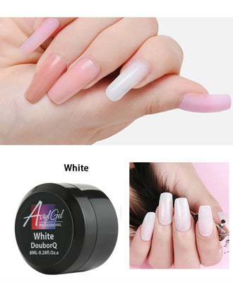 Nail crystal extension glue