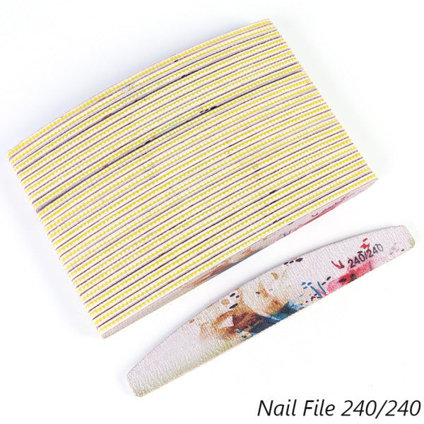 25 Water washable nail repair and care sanding nail file